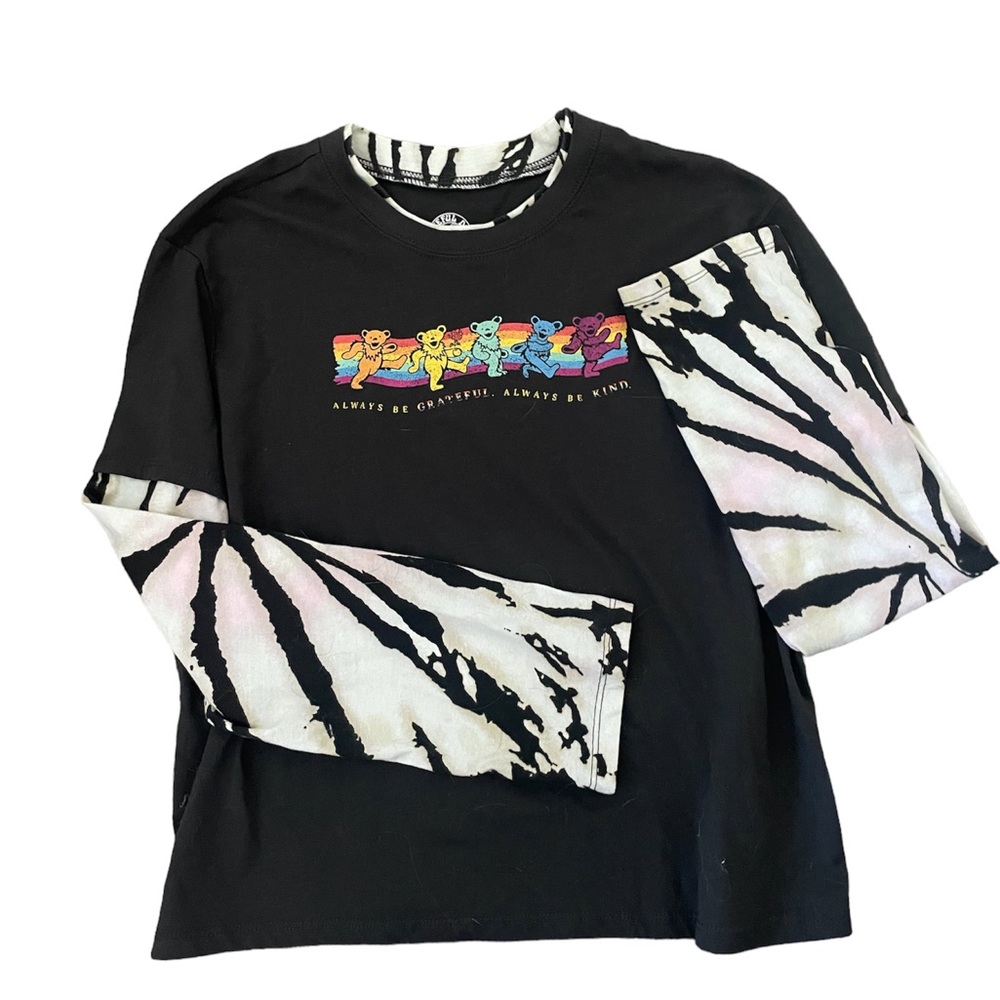 Greatful Dead Long Sleeve Tie Dye Shirt